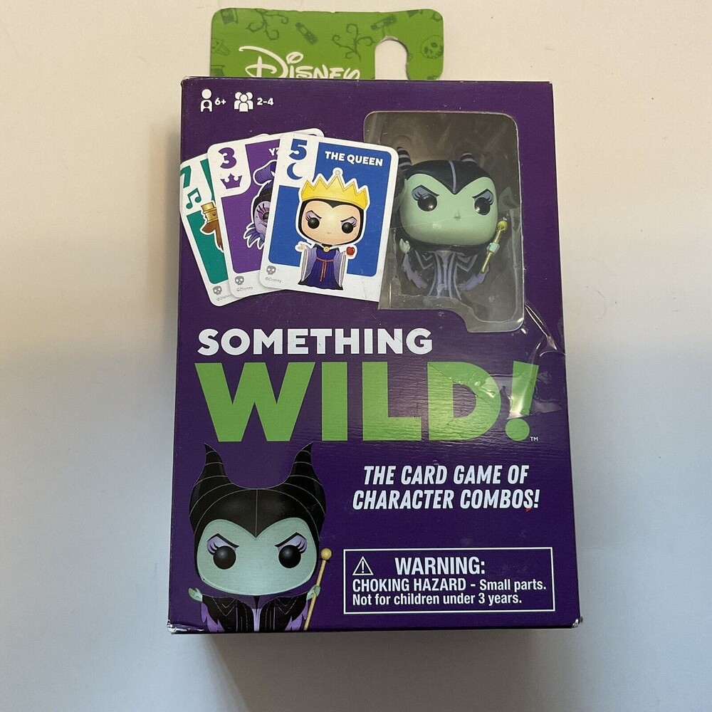 Funko Disney Something Wild Villains Card Game Maleficent